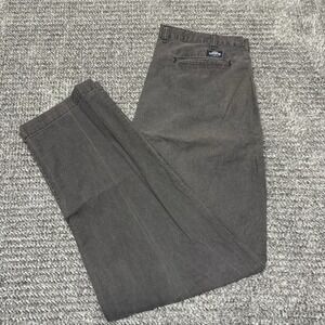 VTG Levis Silver Tab Mens Pleated Pants Chinos 36x30 Gray Casual Relaxed Fit
